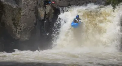 seuil à la fin de la première gorge